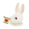Macmillan Alice Plush Badge White Rabbit 536368