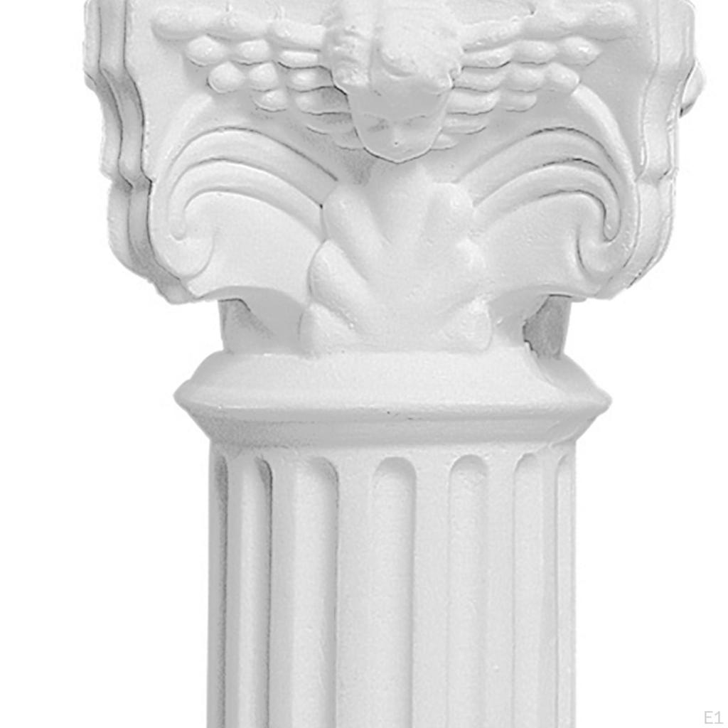 Classic Greek Statue,Mini Pillars ,Resin Crafts Household Office Desktop Decor,Garden Banquet Resin