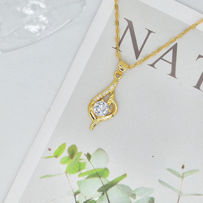 Ожерелье «Любовь с первого взгляда», женский дизайн, высокое качество, легкий роскошный темперамент