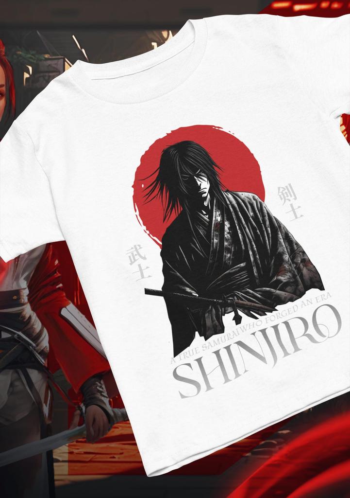 Japanese Samurai Limited Edition Anime Manga Legend T-Shirt Adult Unisex Men Women Retro Design Tee Vintage T-Shirt Mens Kids