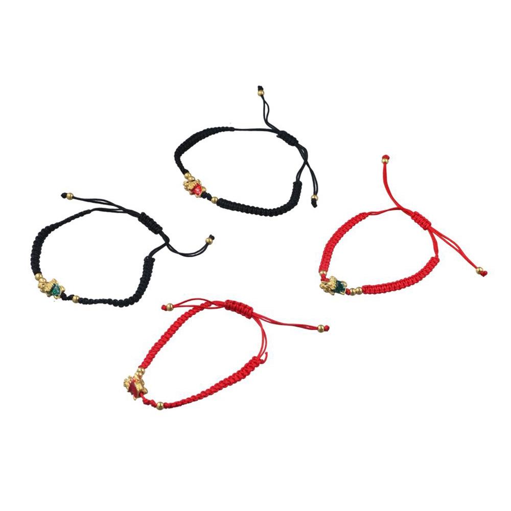 Pendant Lucky Red Rope Chinese Style Fortune Bracelet Dragon Turtle Year Bracelet Couple