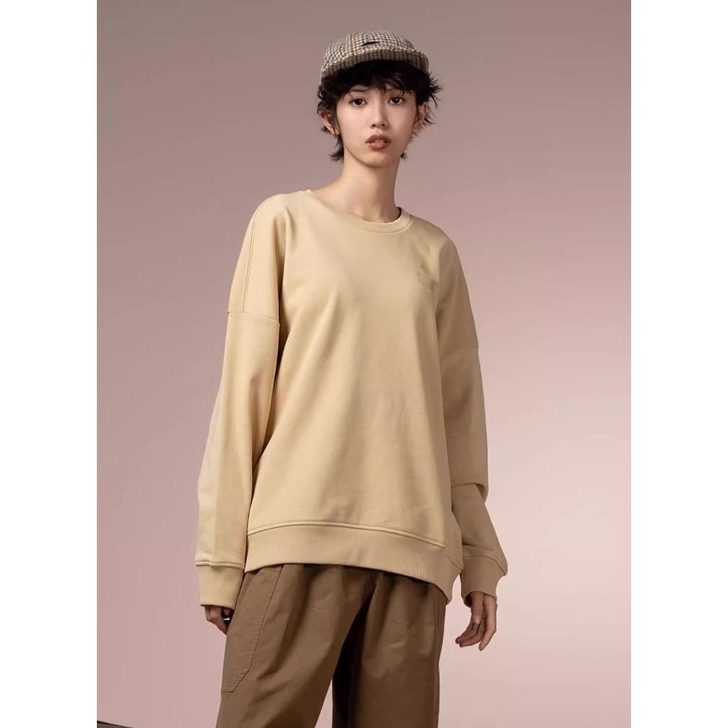 Vans Толстовка свободного кроя с круглым вырезом и принтом логотипа алфавита Топы унисекс Терракотовый VN000H0SYUU