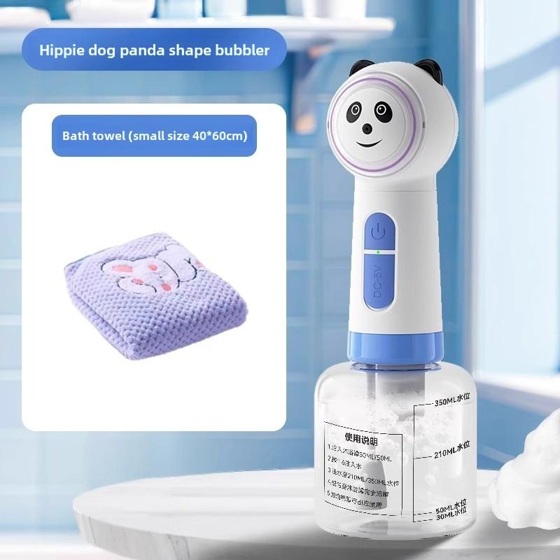 Машина для мыльных пузырей для домашних животных Милая машина для мыльных пузырей для собак и кошек Ванна для купания для мытья тела Умная машина для мыльных пузырей для собак