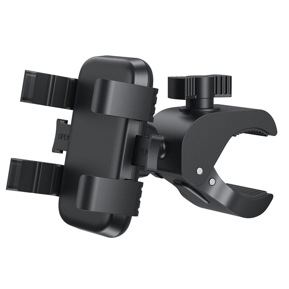 Universal Golf Cart Phone Holder Mount Compatible with EZGO/Club Car/Yamaha For IPhone/Galaxy/Huawei Quick Release/360° Rotatabl