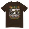 Black History Month 100 Years Of Black Excellence Centennial Tshirt