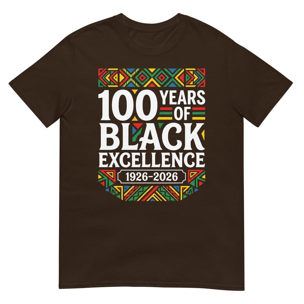 Black History Month 100 Years Of Black Excellence Centennial Tshirt