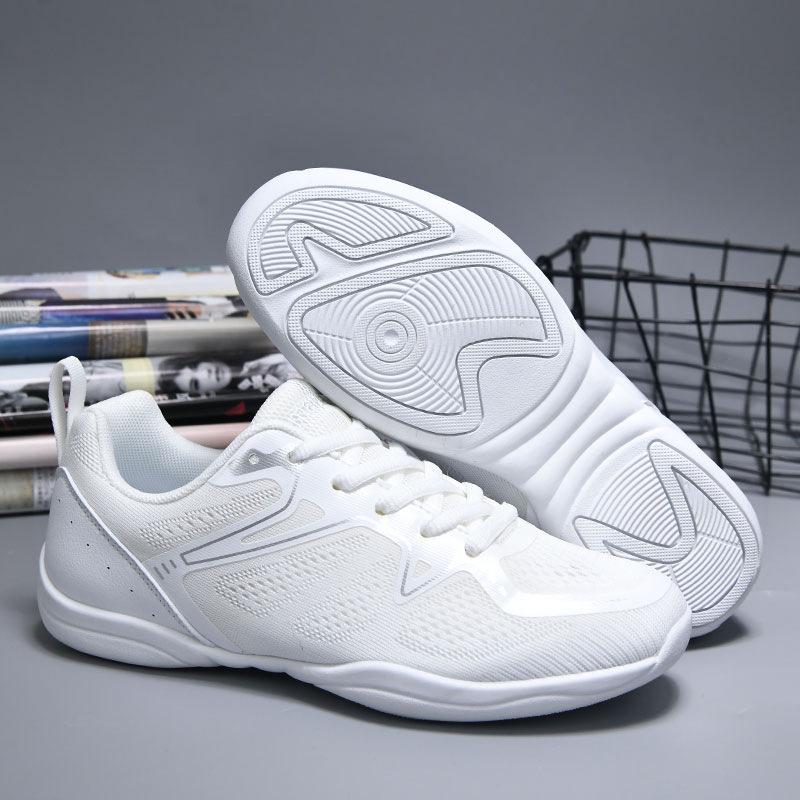 Женская аэробная обувь унисекс танцевальная обувь для соревнований мужская фитнес женская белая джазовая спортивная теннисная обувь