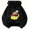 Детская толстовка с капюшоном Dragon Ball Z Гоку с узором, поврежденная - Узор «Борьба» - Подростковая толстовка для мальчиков и девочек