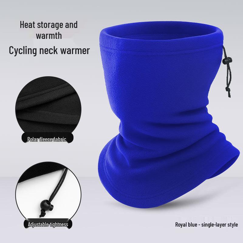 Регулируемая многофункциональная манишка: Ветрозащитный гейтор для катания на лыжах и велосипеде на осень и зиму