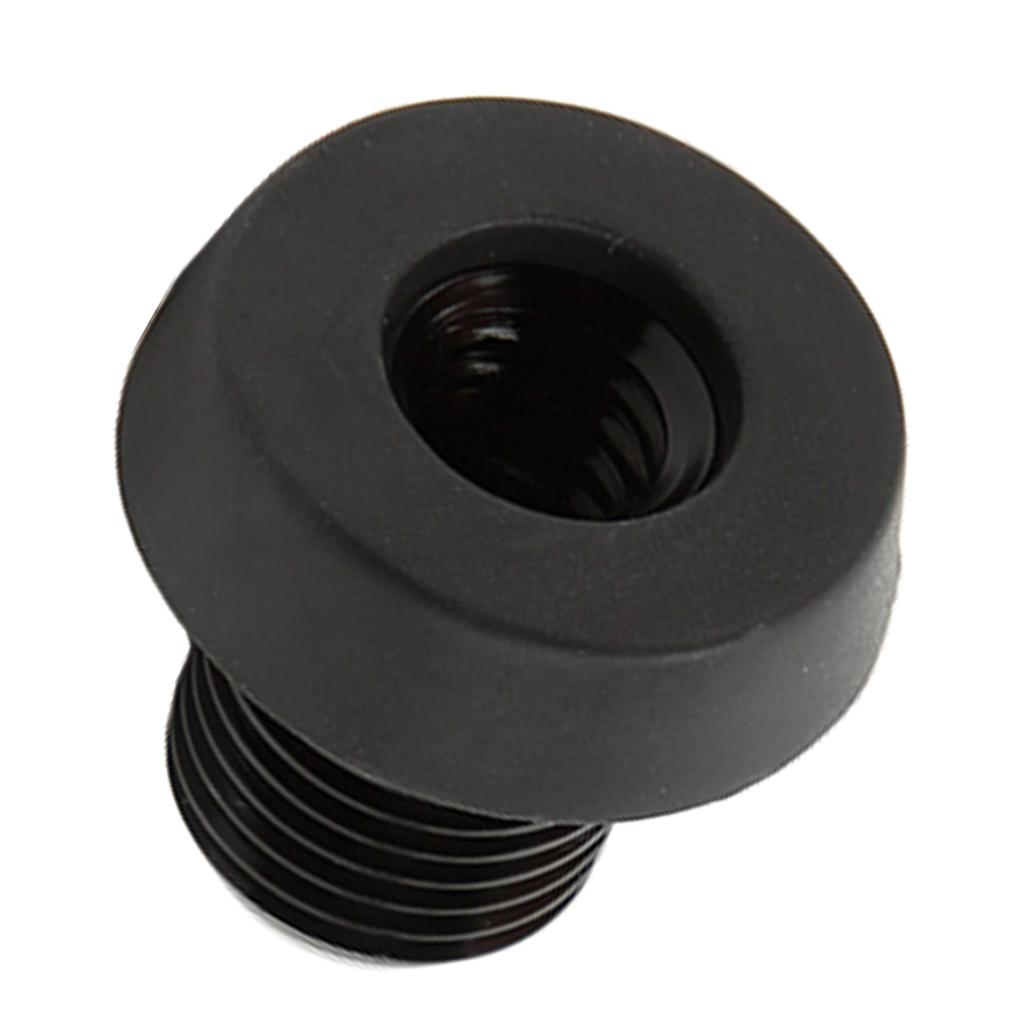 Защита нижней части бильярдного кия Алюминиевый сплав Пластиковая задняя заглушка Защита бампера для кия для пула Черный