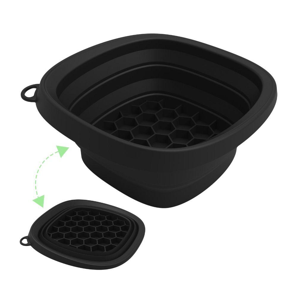 Built-in Ice Tray Face Ice Bath Bowl Silicone Skincare Washbasin Portable Ice Basin Beauty Tools