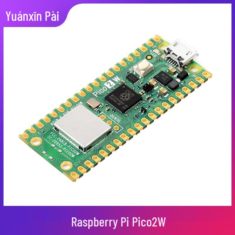 Raspberry Pi Pico W 2: Двухъядерная плата разработки RP2350, WiFi 4, Bluetooth 5.2