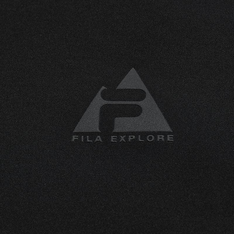 Fila Explorer Высококачественная Повседневная Спортивная Классическая Удобная Мягкая Трикотажная Футболка с Длинным Рукавом Мужские Топы A11M547203FBK