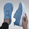 Men'S Platform Wide Toe Shoes Big Toe Friendly Workout Footwear Sustainablememory Foam Insole Sneakers Breathable Travel Shoes