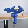 Струбцина на верстак, поворотная настольная струбцина с наковальней для ювелирного дела, деревообработки (60мм)