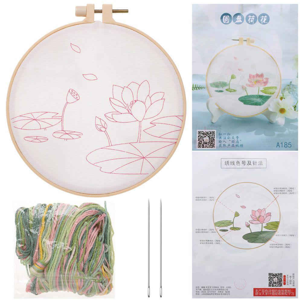 Инструменты для начинающих рукодельниц DIY Ручная вышивка Вышивка крестом Набор для вышивания Пяльцы для вышивания