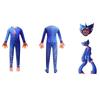 Wuggy Kids Huggy Poppy Playtime Cosplay Costume Bodysuit Jumpsuit Gloves Mask