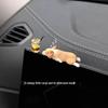 Mini Corgi Car Ornament: Cute Resin Puppy for Car Console Decoration