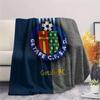Getafe CF  Print Flannel Blanket, High quality Comfortable for All Seasons, Home Decor, Warmth and Comfort