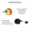 French Horn Zinc Zinc Alloy Musician Audience Pin Enamel Badge Cartoon Hedgehog Brooch Backpack Decoration