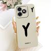 For Honor X8d Lucky Initial Letter Phone Case For Honor X8d X 8D 4G Soft Silicone Cases Bumpers