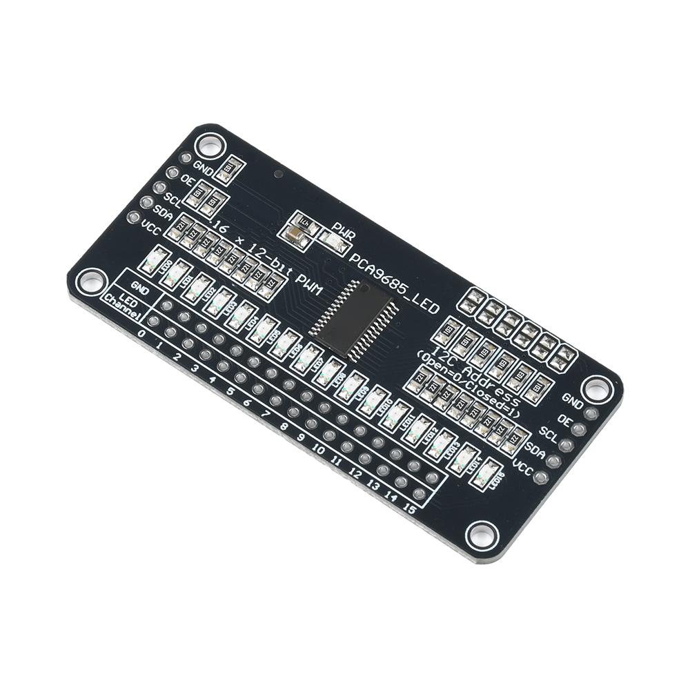 Development Board PCA9685 16-Bit LED MCU Driver PWM Module Internet Of Things Development Board I2C Bus Pwm Controller Module