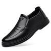 Fashion Autumn New Designer Loafers for Men Solid Color Fashion Business Leather Shoes Male Soft Sole Wear-resisting Casual Shoes Man