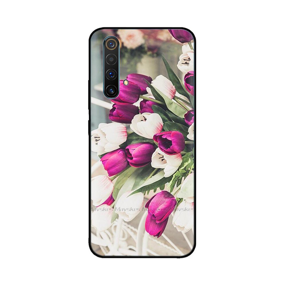 Для Realme X3 SuperZoom Чехол Силиконовая Задняя Крышка Чехол для Телефона для OPPO Realme X3 Realmi X 3 Чехол с Мягким Касанием Funda Etui Бампер Coque