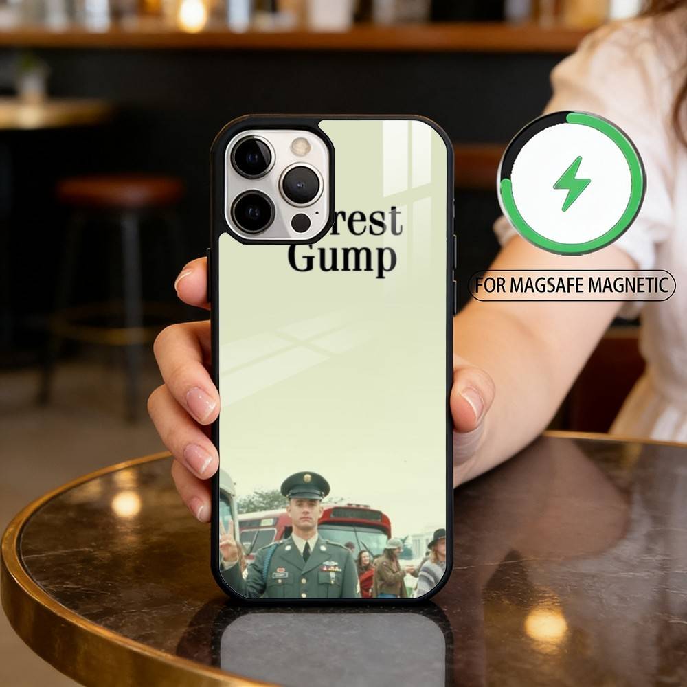 Classic film Forrest G-Gump Phone Case For iPhone17,16,15,14,13,12,11 Plus,Pro Max Magnetic For Magsafe Wireless Charging