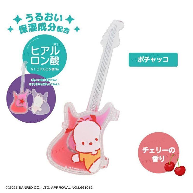 SHOBIDO - Персонажи Sanrio Счастливый Дэнби Секретная гитара Палитра блесков для губ и акриловая подставка