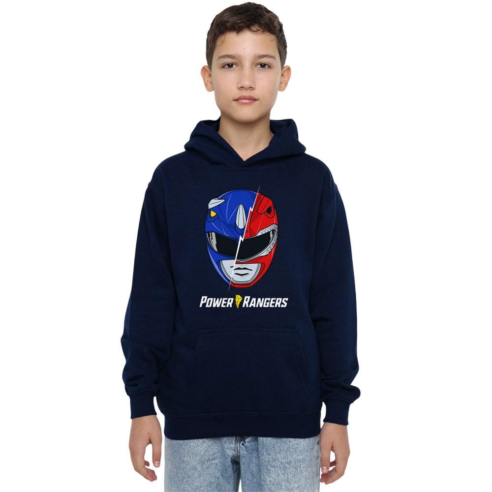 Power Rangers Childrens/Kids Spliced Head Pullover Hoodie