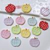 Color Apple Shape Button Resin Ornaments Diy Garment Shoes Sewing Crafts Supplies Diy Handmade Patch