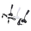 3.5Mm Laptop Microphone Usb Desktop Stand Mic With Holder For Studio Speech Singing Gaming Streaming