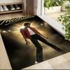 Michael Jackson Thriller Legacy Carpet Rug Soft Washable Antislip Home Living Room Sofa Mats Personalized Christmas Rug
