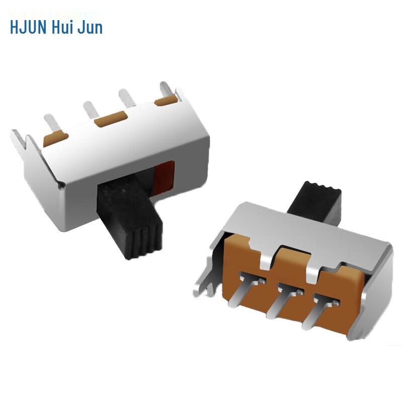HUNJUN Miniature 1P2T Slide Switch