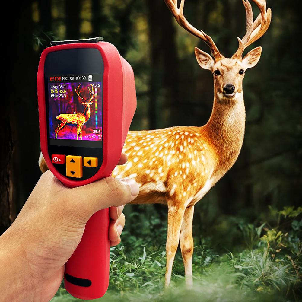Портативный тепловизор от 20 до 550 градусов по Цельсию Малая тепловизионная камера Поддержка Максимум Минимум Центр