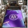 Austria Wien FC Soccer Football Pattern Soft Area Rug Non Slip Indoor Floor Carpet Sports Decor Mat for Bedroom