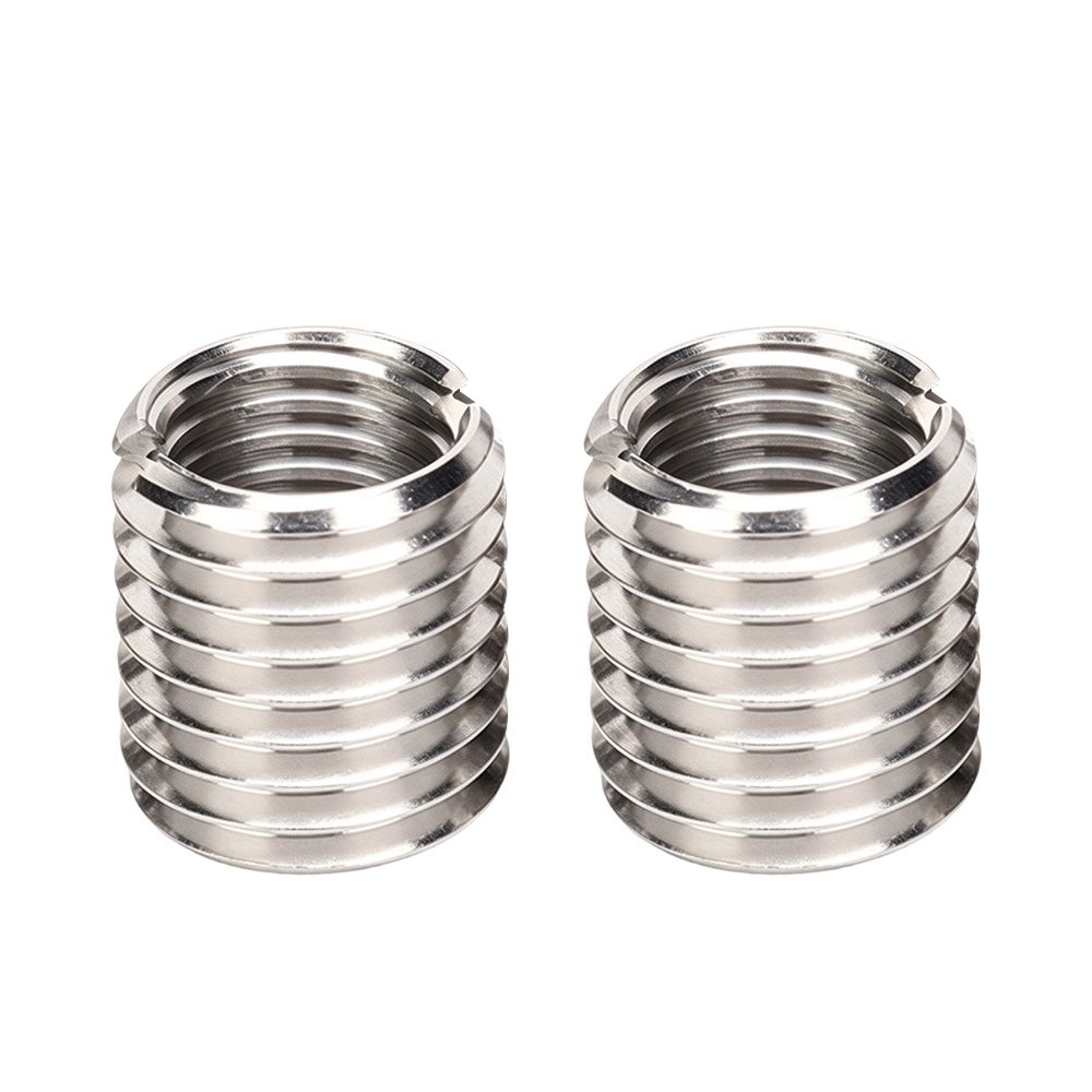 2pcs Sturdy Reducing Nut Insert Durable Repair Insert Nut Thread Adapters Sleeve For Hardwood