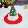 Шляпа для домашних животных, регулируемая декоративная привлекательная рождественская елка, стиль лося, собака, кошка, косплей, рождественская шапка, продукт для домашних животных