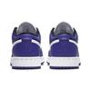 Jordan 1 Низкий суд Фиолетовый Черный GS 553560-501