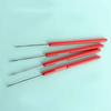 10 шт./компл. крючок для вязания, игла, красный, микро крючок, игла для большого плетения