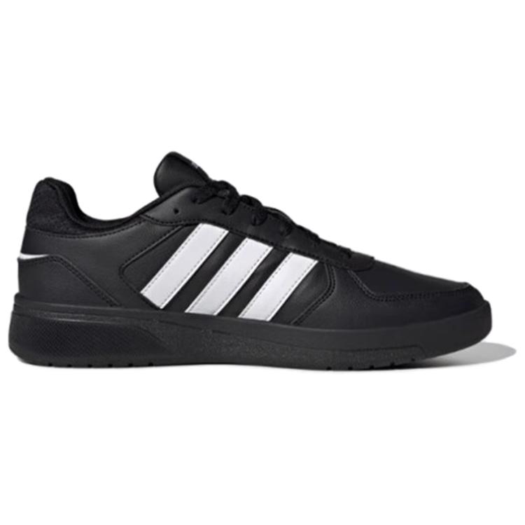 Adidas Neo Courtbeat Fashion Slip-Resistant Durable Low-Top Skate Shoes Unisex Sneakers Black JS3012