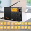 Портативное радио SIHUADON D-808, FM/AM/SW/LW/Авиадиапазон, SSB/BCL/DSP/RDS, Чувствительность, Компактное, В комплекте простое руководство пользователя на японском языке