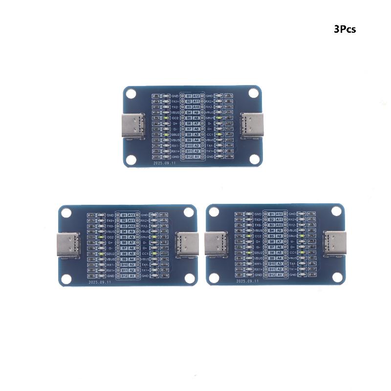 1/3PCS New Double Headed Type-C Fast Charging Cable Testing Board Suitable For Phone Cable Testing