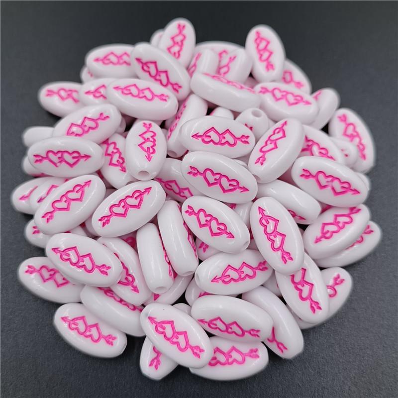 10 шт. эллиптические плоские бусины-разделители с алфавитом «сделай сам» для изготовления ювелирных изделий, ожерелья, браслета