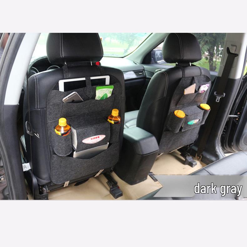 Фетровый органайзер на спинку сиденья автомобиля - Многофункциональная подвесная сумка для хранения