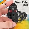 Gothic Fidget Toy 3D Printed Skull Slider, Stress Relief Sensory Slider Adult Toys Toy, Decompression Office Desk Halloween Party Favors