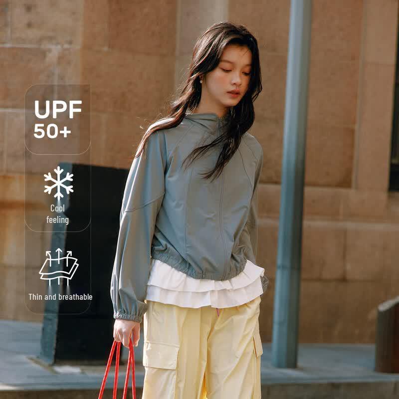 Araliya Women's Summer UV Protection Hooded Jacket