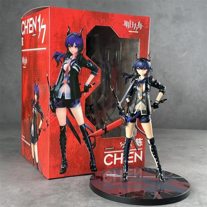 Animation Toys Arknights Ch'en Figure High Quality 25cm Figurines