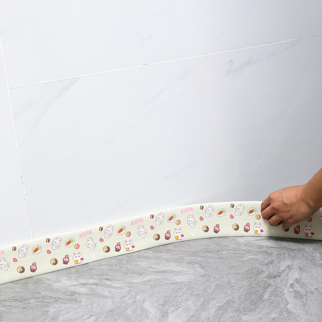 2M водонепроницаемый корпус самоклеящийся плинтус линия 3D настенная наклейка утолщенная антистолкновительная декоративная линия детский уголок